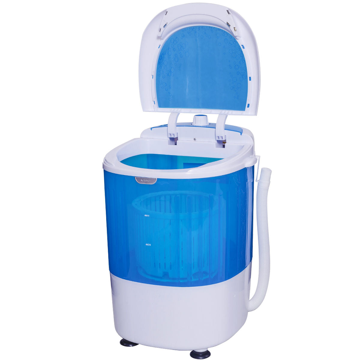 5.5 lbs Portable Semi Auto Washing Machine for Small Space, Blue Washing Machines   at Gallery Canada