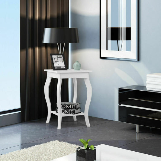 Accent Sofa End Side Table, White End & Side Tables White  at Gallery Canada