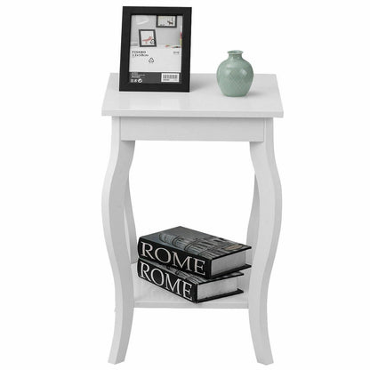 Accent Sofa End Side Table, White End & Side Tables   at Gallery Canada