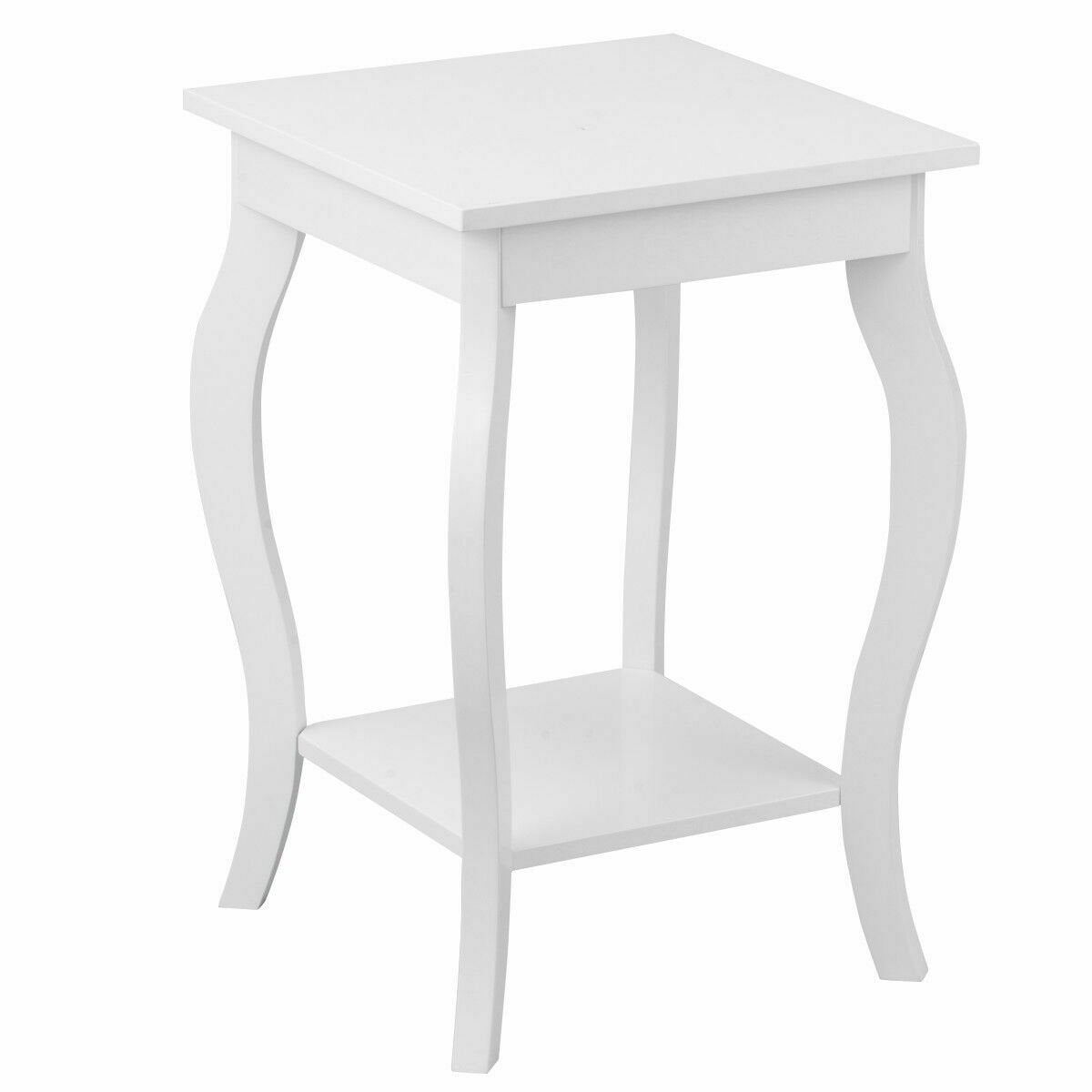 Accent Sofa End Side Table, White End & Side Tables   at Gallery Canada