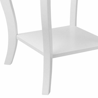 Accent Sofa End Side Table, White End & Side Tables   at Gallery Canada