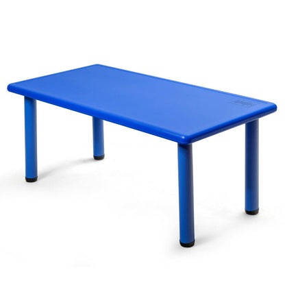 Kids Plastic Rectangular Learn and Play Table, Blue Kids Table & Chair Sets   at Gallery Canada