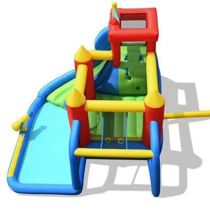 Inflatable Bouncer Bounce House with Water Slide Splash Pool without Blower Bounce House   at Gallery Canada