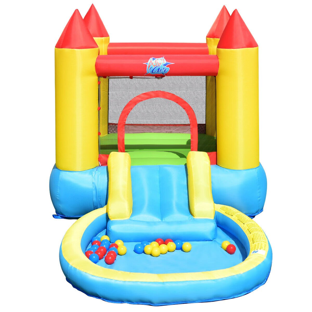 Kids Inflatable Bounce House Castle with Balls Pool and Bag Bounce House   at Gallery Canada