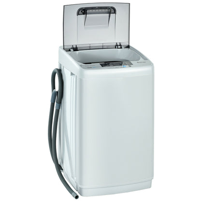 8.8 lbs Portable Full-Automatic Laundry Washing Machine with Drain Pump Washing Machines   at Gallery Canada