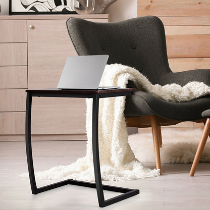 Steel Frame C-shaped Sofa Side End Table, Coffee End & Side Tables   at Gallery Canada