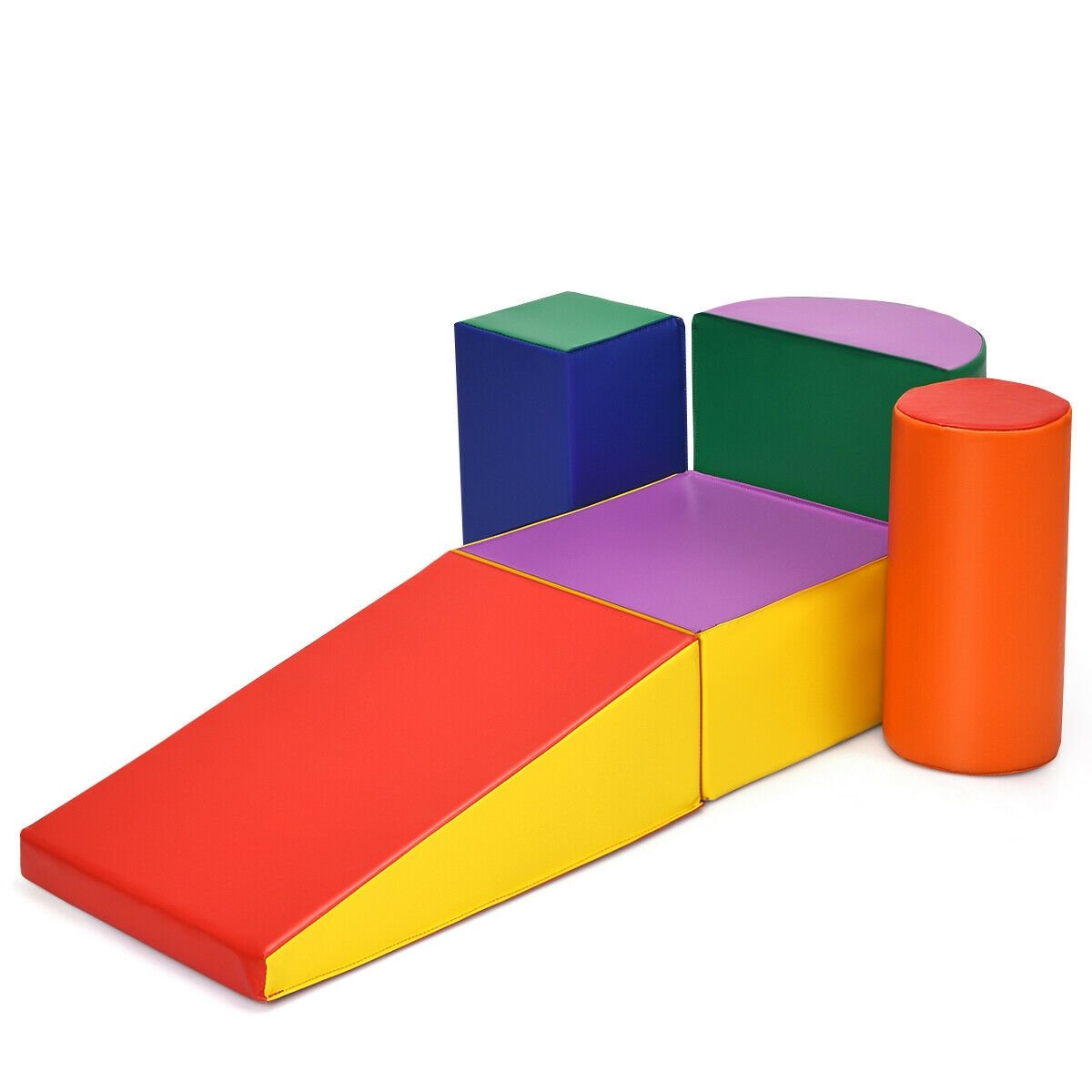 Crawl Climb Foam Shapes Playset Softzone Toy, Multicolor Climbers & Slides   at Gallery Canada