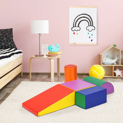 Crawl Climb Foam Shapes Playset Softzone Toy, Multicolor Climbers & Slides   at Gallery Canada