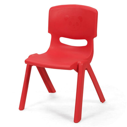 4-pack Kids Plastic Stackable Classroom Chairs, Red Kids Chairs & Seating   at Gallery Canada