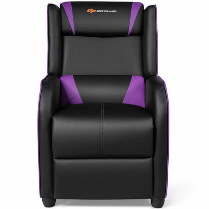 Home Massage Gaming Recliner Chair, Purple Gaming Chairs   at Gallery Canada