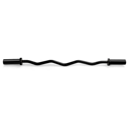 48 Inch Phosphate Steel Fitness Equipment Bar, Black - Gallery Canada