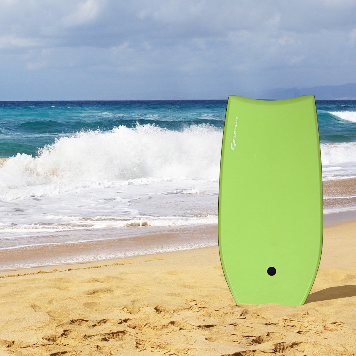 Super Surfing  Lightweight Bodyboard with Leash-L, Green Surfing   at Gallery Canada