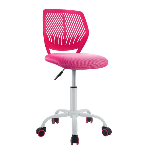 Kids Desk Chair with Adjustable Height and Lumbar Support, Pink - Gallery Canada