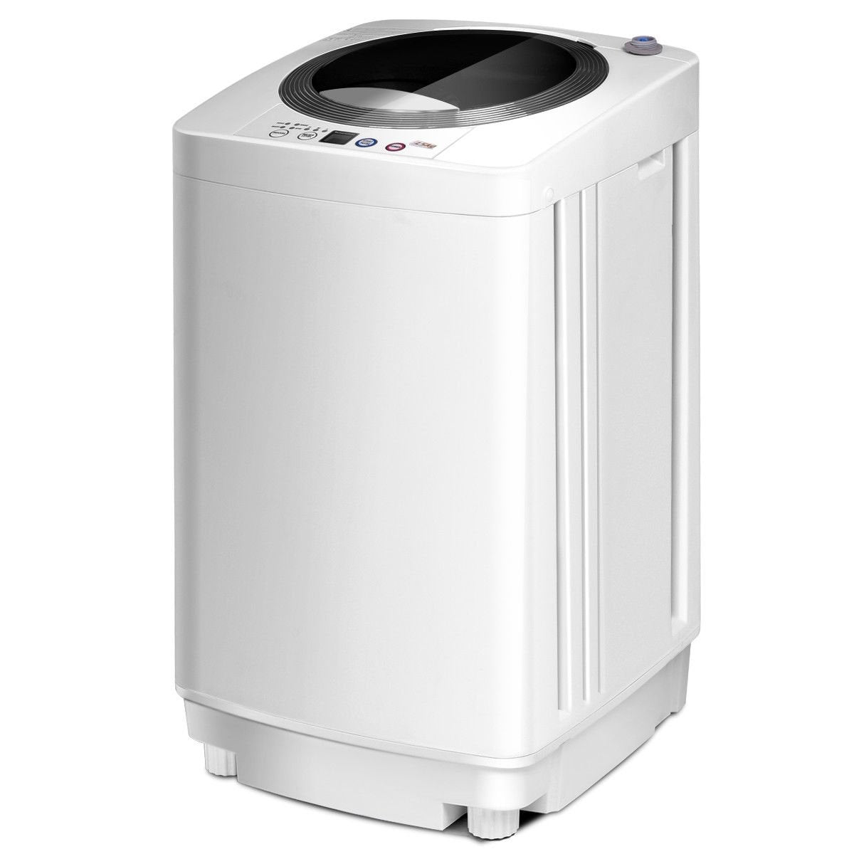 Portable 7.7 lbs Automatic Laundry Washing Machine with Drain Pump, White Washing Machines   at Gallery Canada