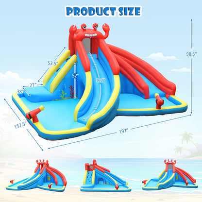 Inflatable Water Slide Crab Dual Slide Bounce House without Blower Bounce House   at Gallery Canada