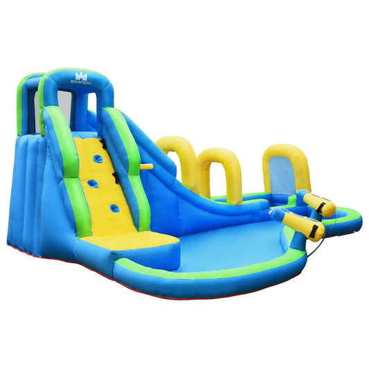 Inflatable Water Slide Kids Bounce House with Water Cannons and Hose Without Blower Bounce House   at Gallery Canada