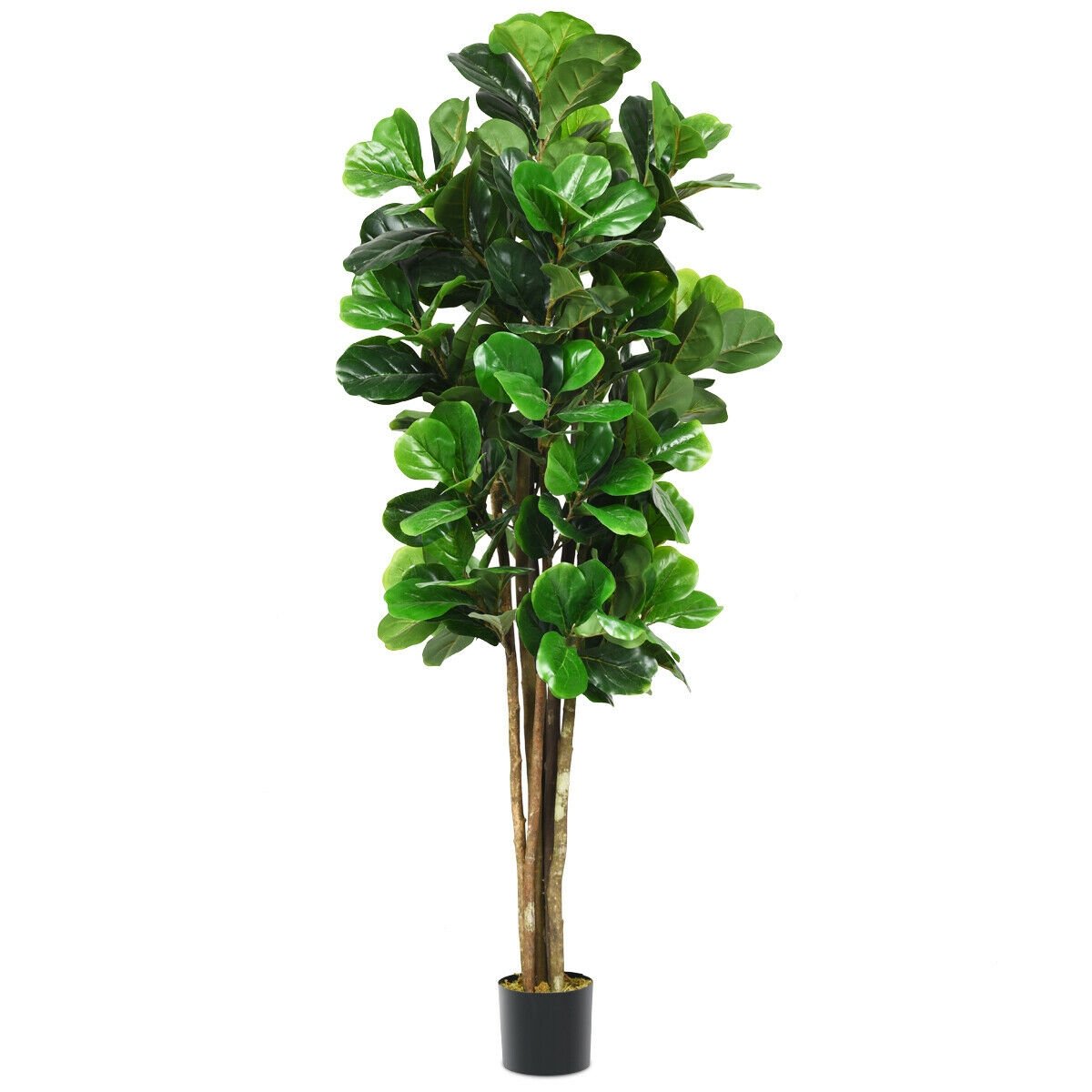 6-Feet Artificial Indoor-Outdoor Home Decorative Planter, Green Faux Plants   at Gallery Canada