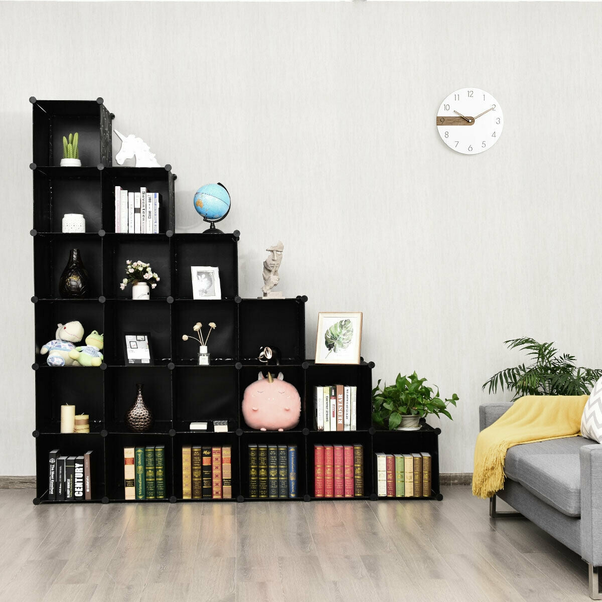 DIY 30 Cube Portable Closet Clothes Wardrobe Cabinet, Transparent Clothing & Closet Storage at Gallery Canada