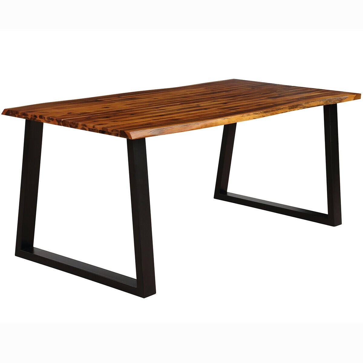 Rectangular Acacia Wood Dining Table, Brown Dining Tables   at Gallery Canada