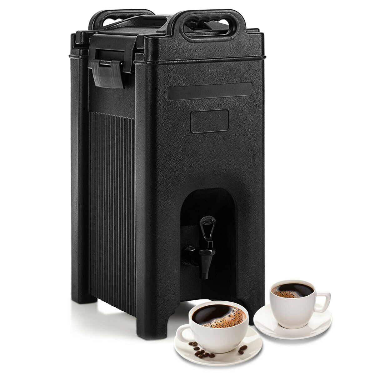 5 Gallon Insulated Beverage Server Dispenser, Black Water Dispensers at Gallery Canada