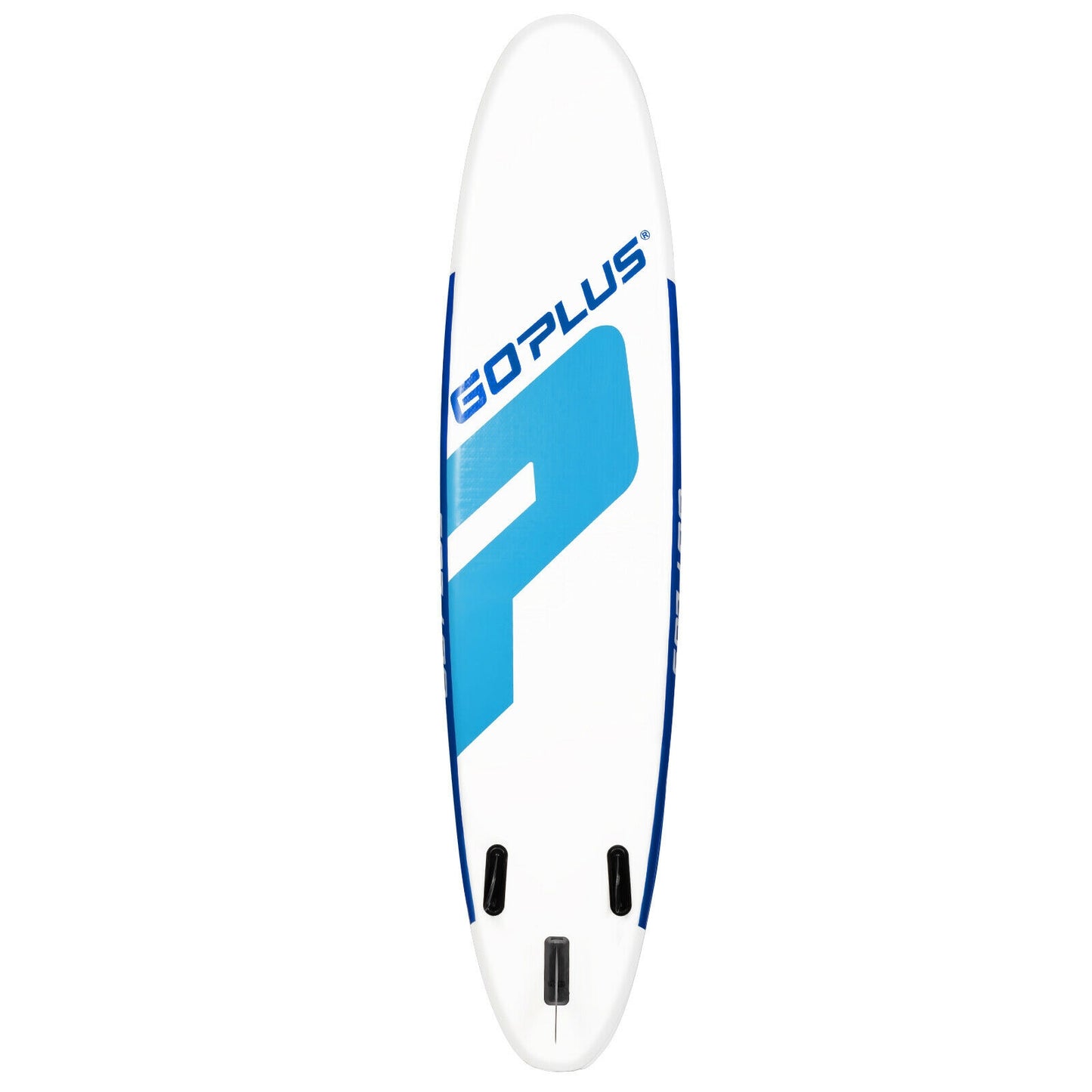 11 Feet Inflatable Stand Up Paddle Board with Aluminum Paddle, Blue Surfing   at Gallery Canada