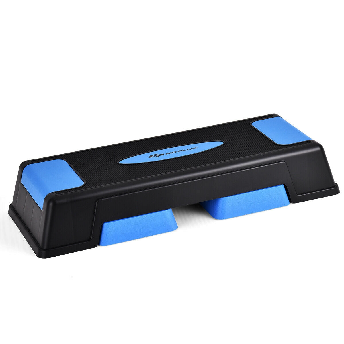 Aerobic Exercise Stepper Trainer with Adjustable Height, Blue Sport Equipments at Gallery Canada