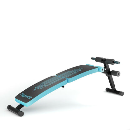 Abdominal Twister Trainer with Adjustable Height Exercise Bench, Blue Benches Racks & Bars   at Gallery Canada