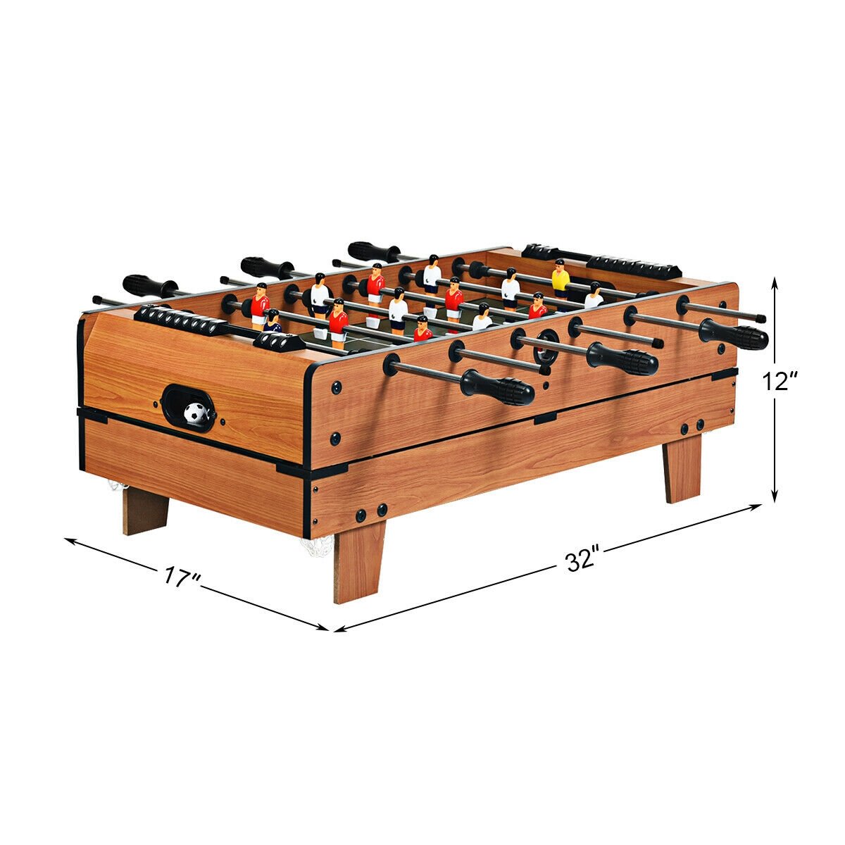 4 In 1 Multi Game Hockey, Brown - Gallery Canada