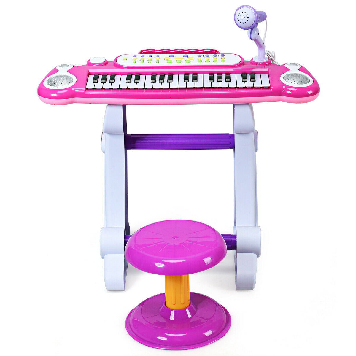 37 Key Electronic Keyboard Kids Toy Piano, Pink Pianos & Keyboards   at Gallery Canada