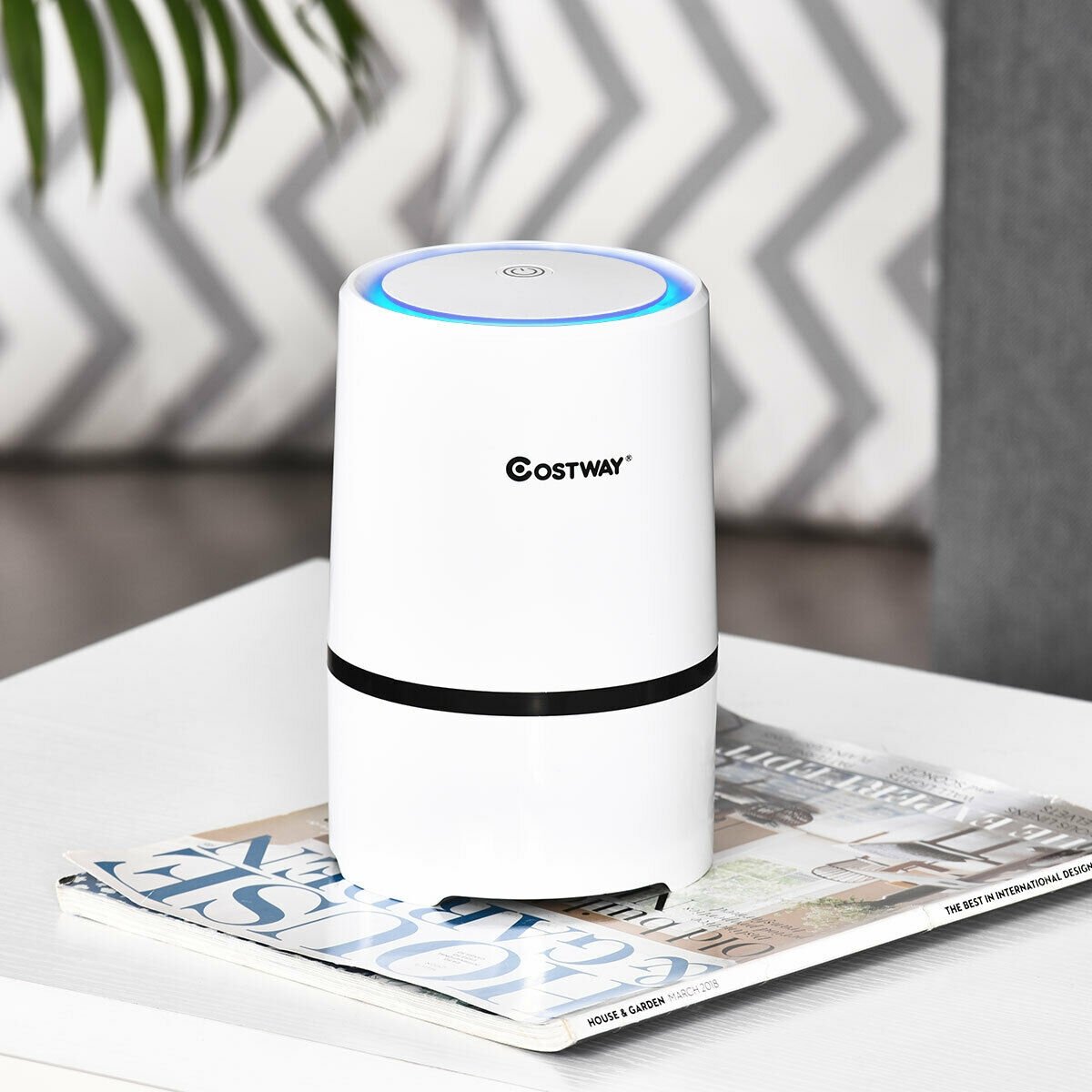 Mini Ionic  3-in-1 Composite HEPA Air Purifier, White Air Purifiers   at Gallery Canada