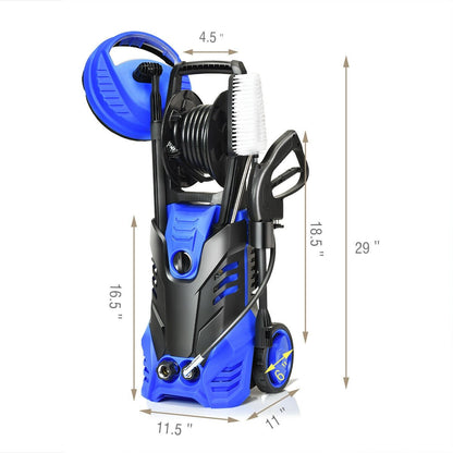 3000 PSI Electric High Pressure Washer With Patio Cleaner , Blue Pressure Washers   at Gallery Canada