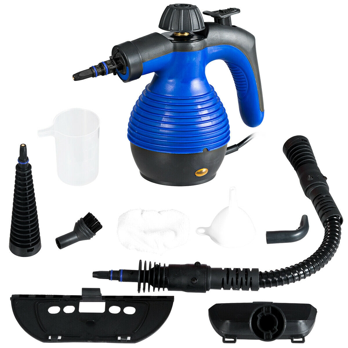 1050W Multi-Purpose Handheld Pressurized Steam Cleaner, Blue Vacuums & Cleaners at Gallery Canada