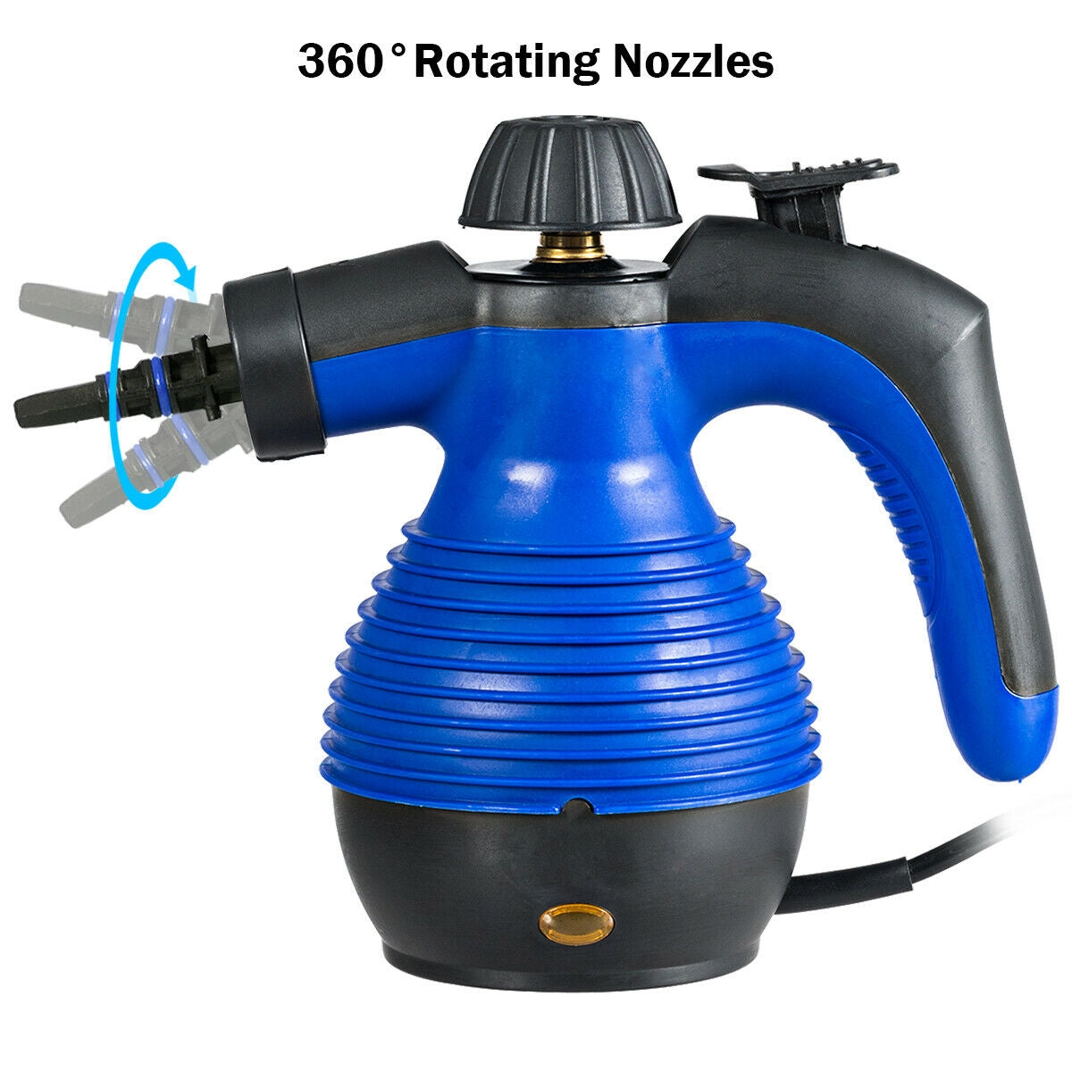 1050W Multi-Purpose Handheld Pressurized Steam Cleaner, Blue Vacuums & Cleaners at Gallery Canada