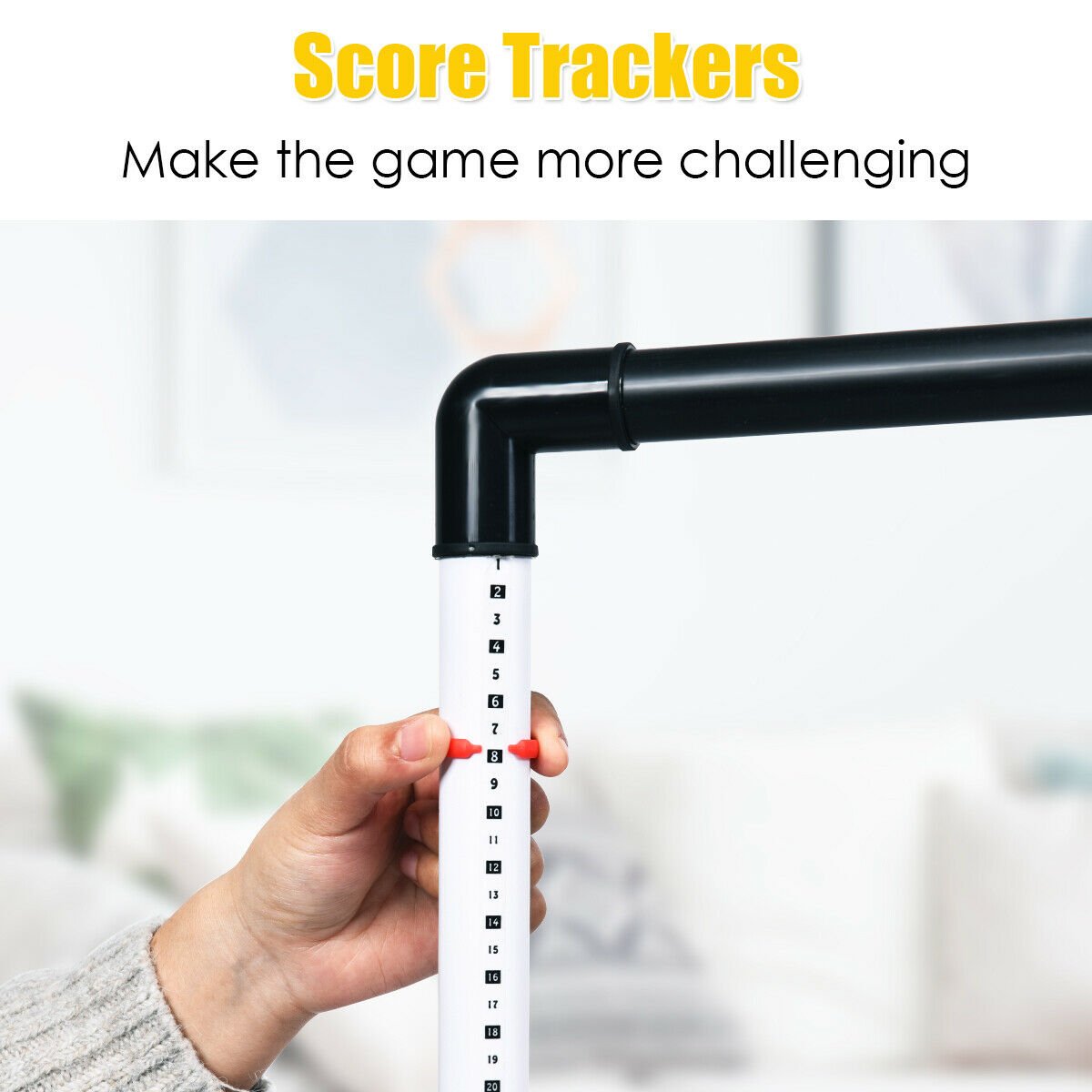 Ladder Ball Toss Game Bolas Score Tracker Carrying Bag, Multicolor - Gallery Canada