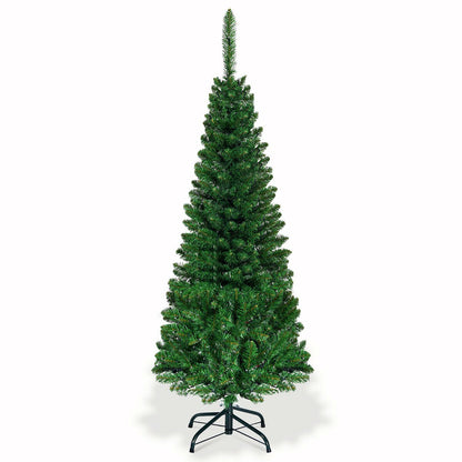 Artificial National Foot Kingswood Fir Pencil Christmas Tree-4.5ft, Green Christmas Tree   at Gallery Canada