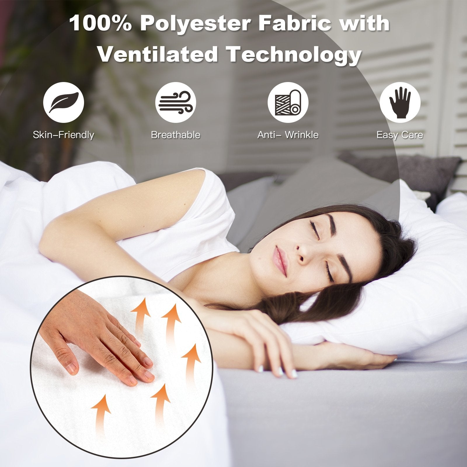 Safe Electric Heated Mattress Pad with 4 Size 8 Temperature 10-Hour Timer-Full Size Mattresses at Gallery Canada