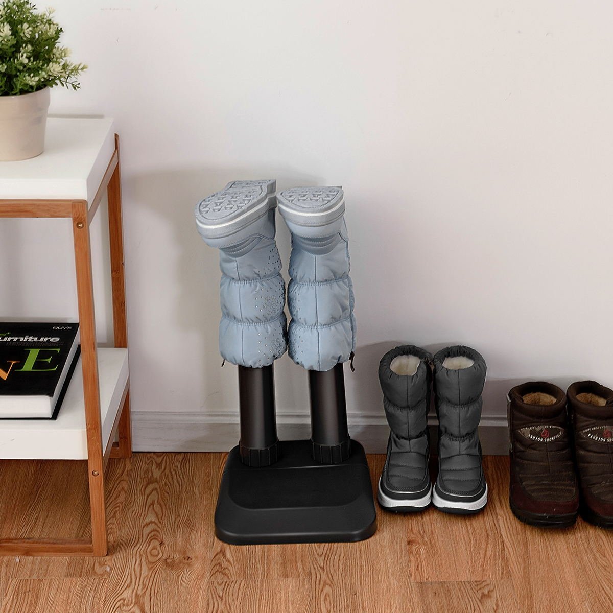 Electric Shoe Dryer Mighty Boot Warmer, Gray Dryers   at Gallery Canada