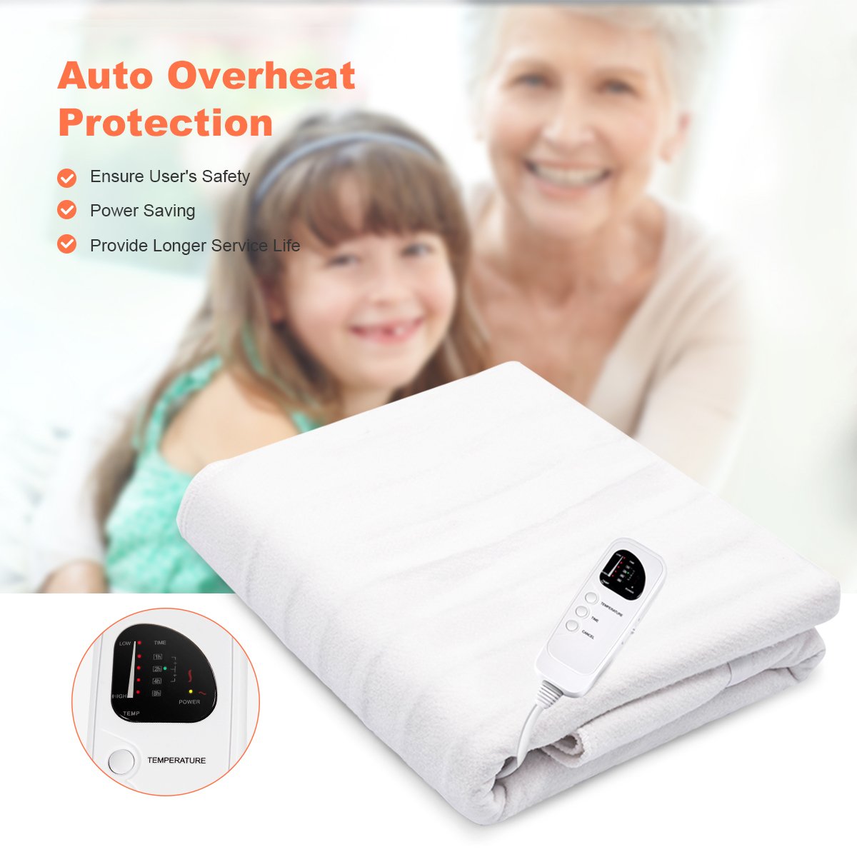 Digital Auto Overheat Protection Massage Table Warmer Bedding   at Gallery Canada