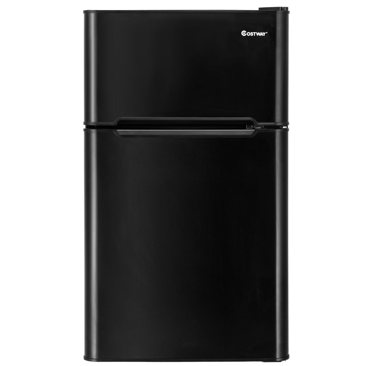 3.2 cu ft. Compact Stainless Steel Refrigerator, Black - Gallery Canada