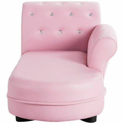 Armrest Relax Chaise Lounge Kids Sofa, Pink Kids Chairs & Seating   at Gallery Canada