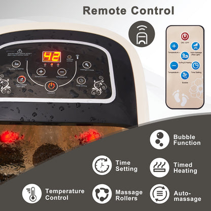 Foot Spa Bath Massager with Heat and Tempreture and Time Setting - Gallery Canada