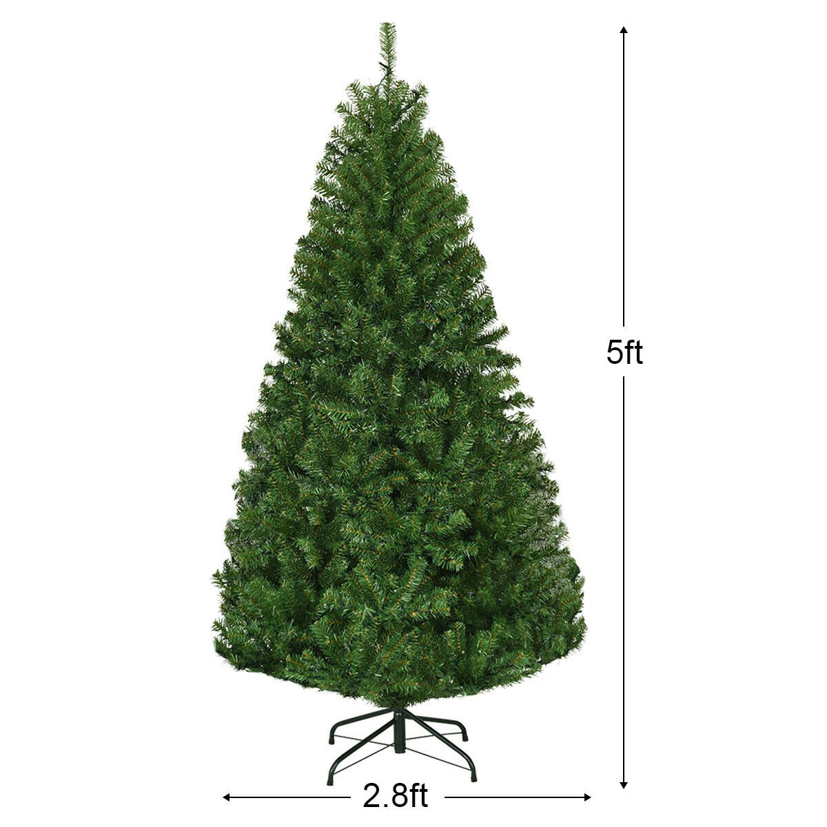 Artificial Premium Hinged Christmas Tree-5 ft, Green Christmas Tree   at Gallery Canada