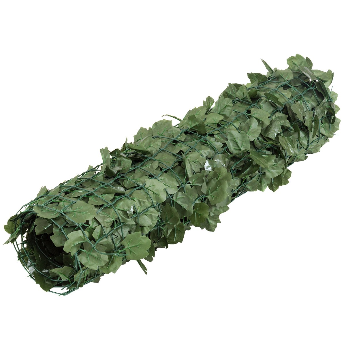 Faux Ivy Leaf Decorative Privacy Fence-40 x 95 Inch, Green Decorative Fencing & Flooring   at Gallery Canada