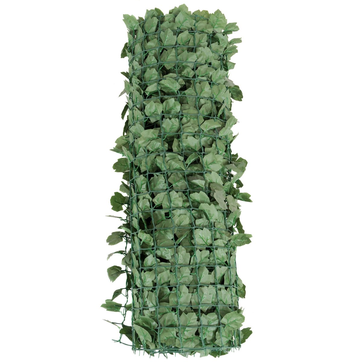 Faux Ivy Leaf Decorative Privacy Fence-40 x 95 Inch, Green Decorative Fencing & Flooring   at Gallery Canada