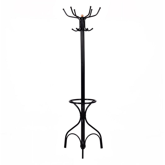 Vintage Metal Coat Hat Tree Stand Clothes Hanger, Black Coat Racks & Hall Trees   at Gallery Canada