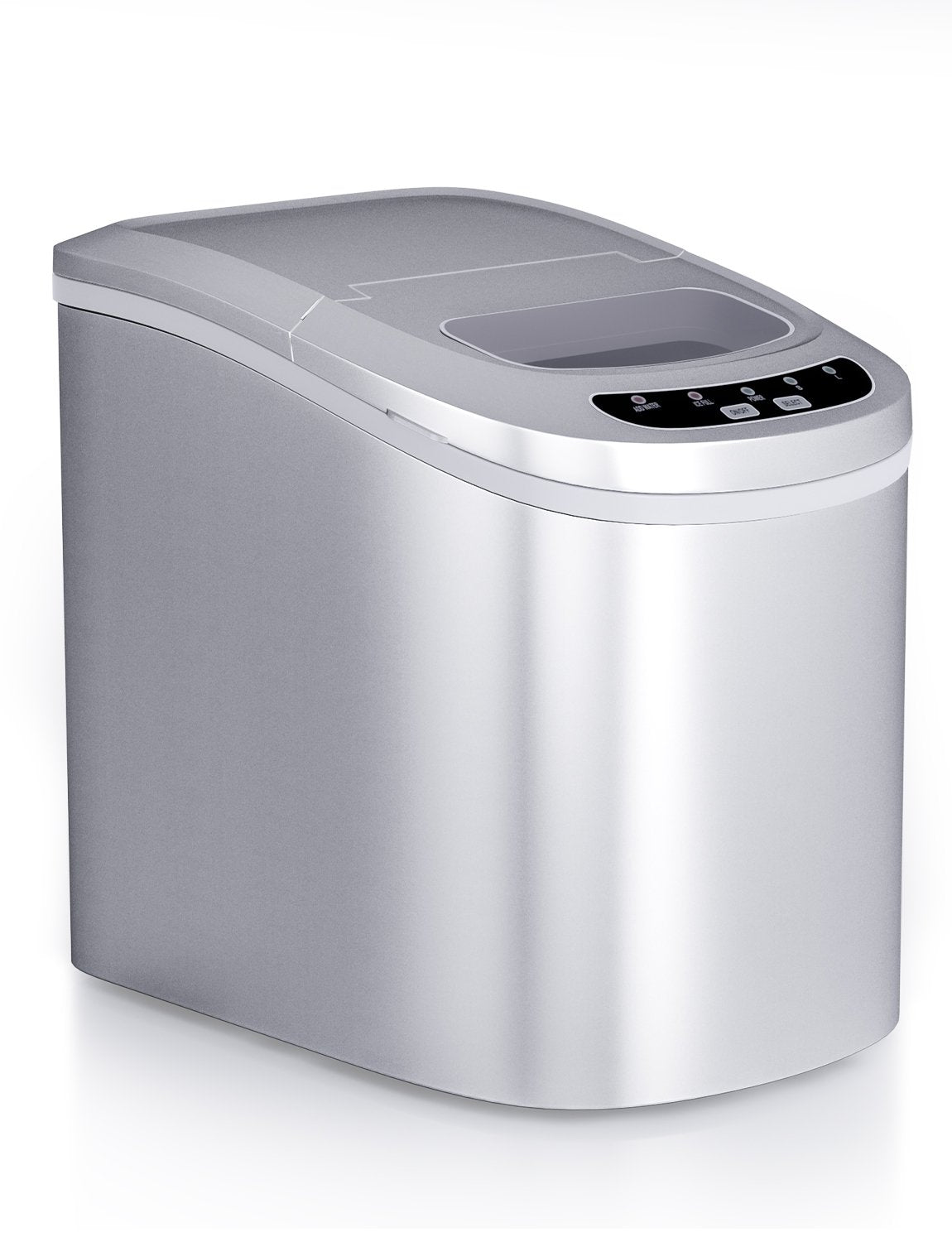 Mini Portable Compact Electric Ice Maker Machine, Silver Ice Makers   at Gallery Canada