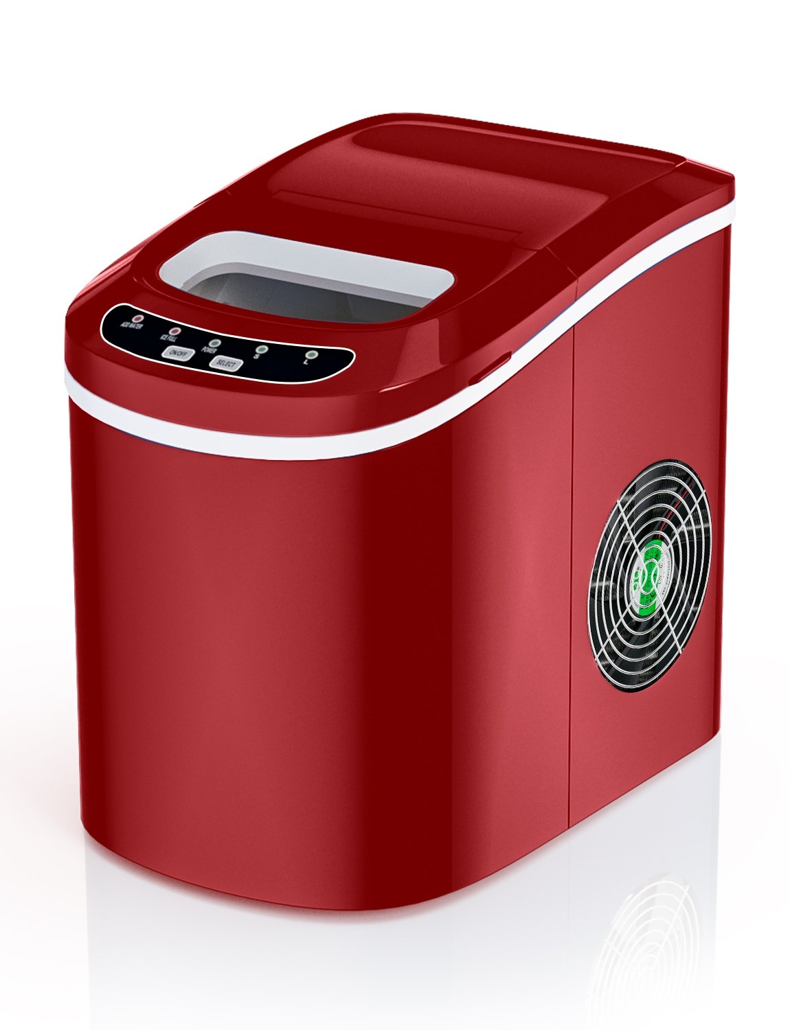 Mini Portable Compact Electric Ice Maker Machine, Red Ice Makers   at Gallery Canada