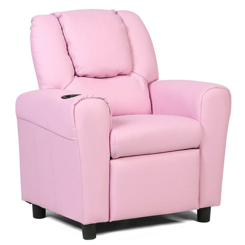 Kids Recliner Armchair Sofa, Pink