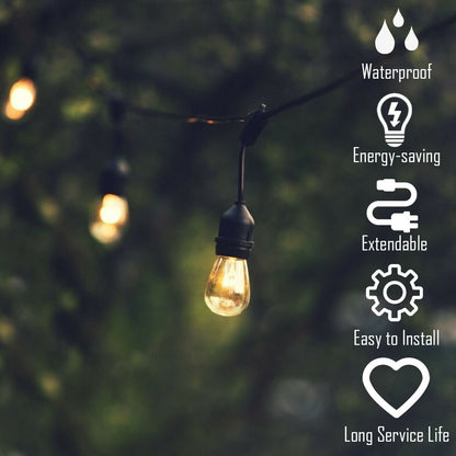 48 Feet Outdoor Waterproof LED Light Bulbs - Gallery Canada