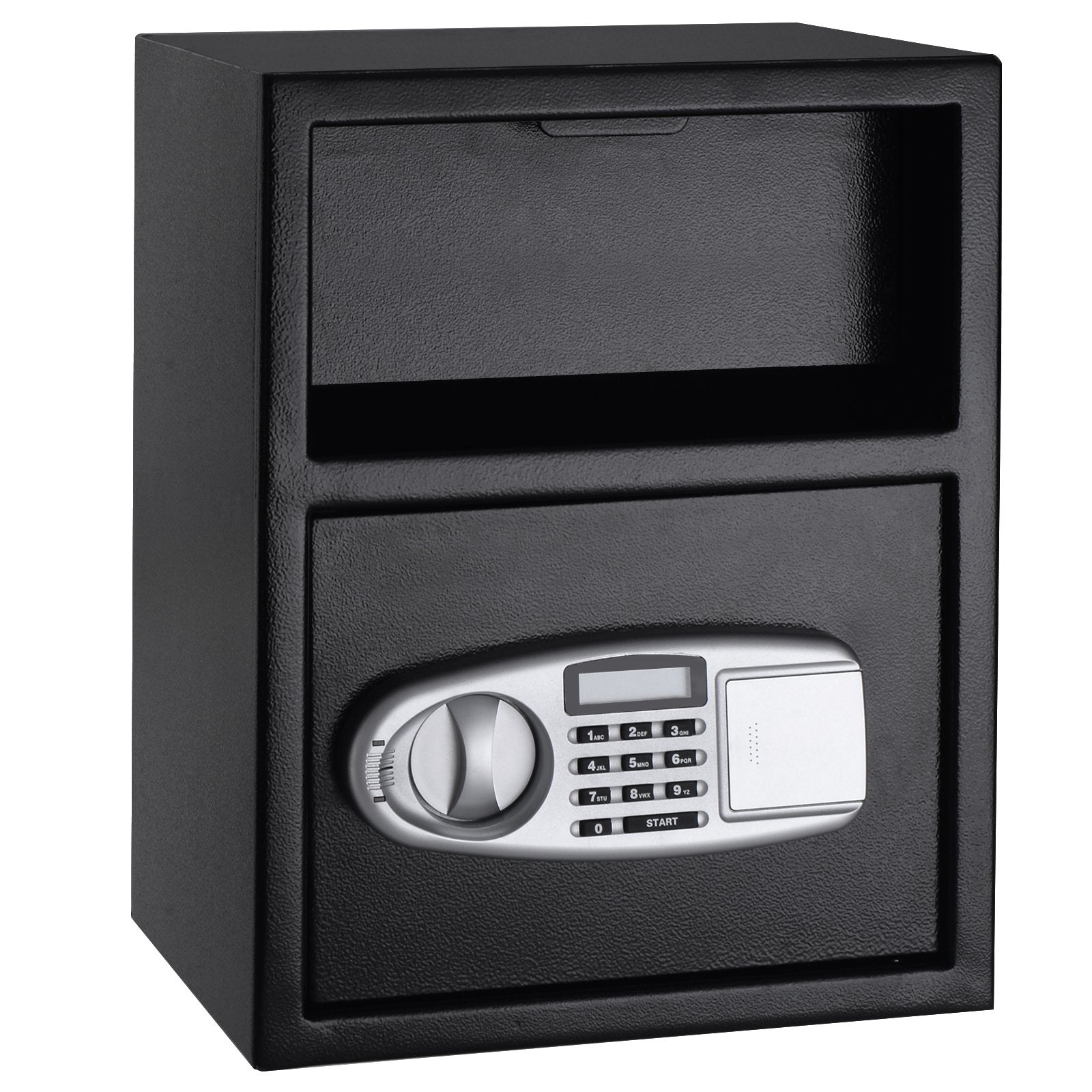 Digital Deposit Safe Box Depository with Front Drop for Jewelry and Cash, Black Safe Box   at Gallery Canada